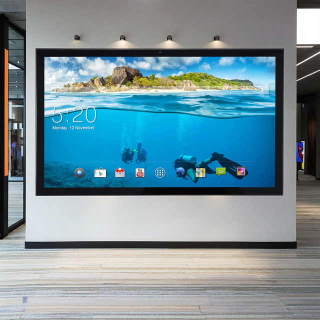 Wall Mount 13.3 14 15.6 18.5 21.5 Inch Commercial Advertising Player Super Slim Linux Android Tablet Pc Digital Signage