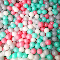Balles de piscine étoiles de 7 cm sans BPA, non toxiques, en plastique LDPE souple, gonflables, résistantes à l'écrasement, pour enfants, Suntech EN71 CE