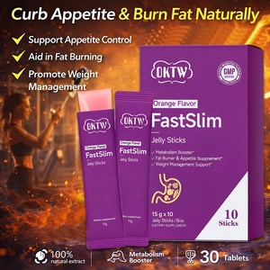 OKTW FastSlim, Gel Supresor del Apetito para Adelgazar, <span class=keywords><strong>Quema</strong></span> <span class=keywords><strong>Grasa</strong></span> y Acelera el Metabolismo, en Stock, Muestras Gratis, Marca Privada - Product Image 2