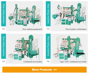Suministro de fábrica 1000-1300kg por hora Pequeña máquina automática de procesamiento de arroz de planta de molino de arroz - Product Image 5