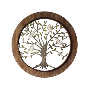 Art mural en bois pour le salon Décoration intérieure Art mural en métal et en bois Décoration pour hôtels Personnalisé - Product Image 5