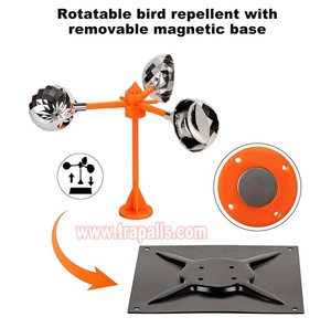 Dispositif anti-pigeons rotatif à 360° pour <span class=keywords><strong>bateaux</strong></span> et extérieur ° Répulsif pour <span class=keywords><strong>oiseaux</strong></span> réfléchissant - Product Image 3