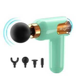 Pistola de Masaje de Vibración de 9 Velocidades para Uso Doméstico, Mini Estimulador Muscular, Masajeador Corporal Completo para Equipos de Belleza - Product Image 1