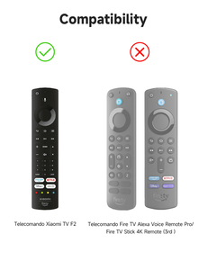 Funda Protectora de Silicona Antiarañazos para Control Remoto por Voz Bluetooth <span class=keywords><strong>Xiaomi</strong></span> F2 SIKAI para Control Remoto de <span class=keywords><strong>TV</strong></span> Inteligente Mi 4K - Product Image 2