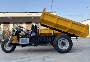 Camion-Benne Minier Diesel Robuste pour Transport de Cargaison / Mini-Benne Minière Diesel à Trois Roues en Vente - Product Image 4