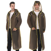 Vente en gros personnalisé de haute qualité imperméable respirant imperméable pour hommes veste d'extérieur Long imperméable