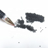 Billes en POM noires solides de 1,588 mm de diamètre (1/16) pour clavier braille