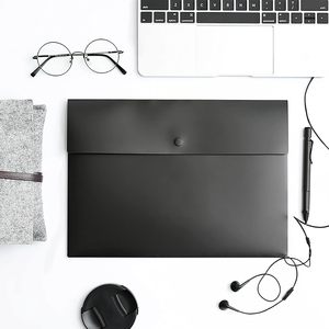 ए 4 दस्तावेज़ फ़ोल्डर प्लास्टिक लिफाफे में घर कार्य कार्यालय के लिए स्नैप बटन के साथ फाइल लिफाफे - Product Image 5