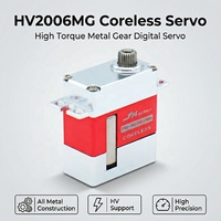 Servomoteur numérique HV sans balais haute vitesse JX Servo PDI-HV2006MG 20,3g avec engrenage métallique pour avion et bateau RC