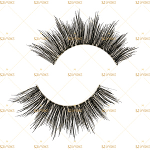 Pestañas de visón <span class=keywords><strong>Huda</strong></span> de pelo humano real hechas a mano con etiqueta privada Beautiful Own Logo Box Lashes - Product Image 5