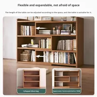 Étagère à livres en bois simple pour la maison, étagère de rangement multi-niveaux, rangement pour enfants, petit placard, design artistique, montage facile