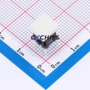 TSL06131-100B330BE-1E01-004F Tactile Switch Through hole Component THT Switch Single Pole Single Throw Rectangle Button 1.8N 6mm - Product Image 1