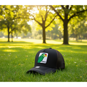 หมวกแก๊ปปักลายนกแก้ว 6 แผง ตาข่ายระบายอากาศได้ดี สำหรับผู้ใหญ่ ใส่ได้ทั้งชายและหญิง สไตล์ลำลอง สำหรับฤดูใบไม้ผลิและฤดูร้อน - Product Image 2