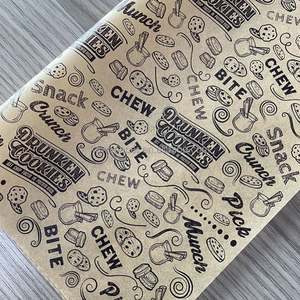 Food Grade Kraft <b>Paper</b> Customize Logo Greaseproof Burger Wrap <b>Paper</b> - Product Image 3