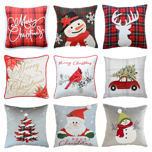 Fundas <span class=keywords><strong>de</strong></span> Cojín Decorativas Personalizadas <span class=keywords><strong>de</strong></span> Fábrica para el Hogar, Fundas <span class=keywords><strong>de</strong></span> Cojín Navideñas - Product Image 4
