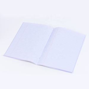 Cahier de bureau coloré personnalisé direct d'usine Cahier d'examen d'examen scolaire Cahier de point de selle de lignes horizontales verticales écologiques - Product Image 5