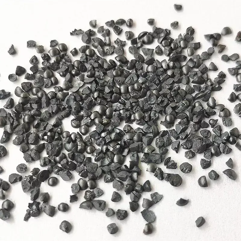 Sıcak satış çin üretimi kaliteli alüminyum oksit kumlama Grit çelik taneciği aşındırıcılar zımpara makinesi için çelik