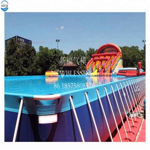 สระว่ายน้ำโครงเหล็กพีวีซีผ้าใบกันน้ำสำหรับฤดูร้อน รุ่น P-1027 จากโรงงานผลิตสระว่ายน้ำโครงเหล็กพีวีซีผ้าใบกันน้ำสำหรับฤดูร้อน - Product Image 5