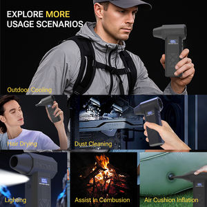 TRNOJTHK Venta Caliente Mini Potente/Soplador Jet Turbo Ventilador Motor Sin Escobillas Ventilador Soplador de Aire PARA LA Eliminación de Polvo y Nieve - Product Image 3