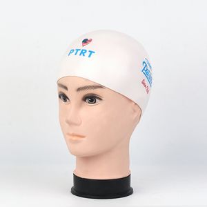 <span class=keywords><strong>Gorro</strong></span> de Natación de Silicona de Alta Calidad, Impermeable, de Alta Elasticidad, Tipo Domo, para Competencia Infantil - Product Image 1