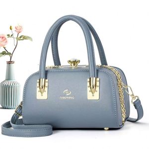 Elegant Women Pu Leather Square Shoulder Bags Casual Versatile Ladies Messenger Bag Retro Simple Female Handbags Tote <b>Purse</b> - Product Image 3