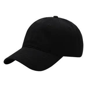 ODM High Quality Unstructed Washed Men Women 100% Cotton Custom Sports Hat Baseball Cap