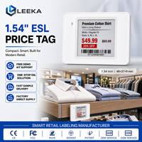 LEEKA Etiquetas Electrónicas de Precio para Estantes con WiFi, Etiqueta Digital para Estantes con Gestión en la Nube para Tiendas de Ropa