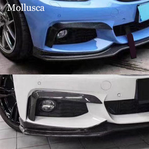 Pour Série 4 F32/F33/F36 Décoration d'angle de pare-chocs avant en fibre de carbone style CC 2013-2019 - Product Image 2