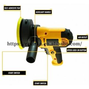 700W Regolabile Mini Elettrico Rotativo Auto Piano Della Macchina Lucidatrice Orbitale Buffer Sander Ceretta <span class=keywords><strong>Lucidatura</strong></span> Auto Waxer Bellezza Lucidatore - Product Image 6