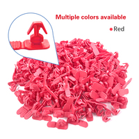 Sceau de sécurité en plastique pour boîte de rangement, prix de gros, mini sceau de sécurité, couleur personnalisée, serrure à code avec numéro de série