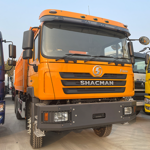 Shacman truk tipper F2000 X3000 F3000 340hp 380 LHD RHD truk sampah bekas Euro2/3 10 roda 6x4 truk sampah untuk Jerman - Product Image 2