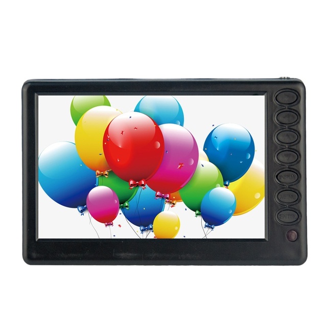 5 Inch Mini Portable TV with Battery Digital NTSC HD LED Television
