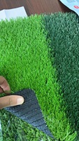 Revêtement de sol vert artificiel facile à installer, rouleaux de gazon synthétique, tapis en herbe artificielle douce et confortable pour usage extérieur, PP+PE