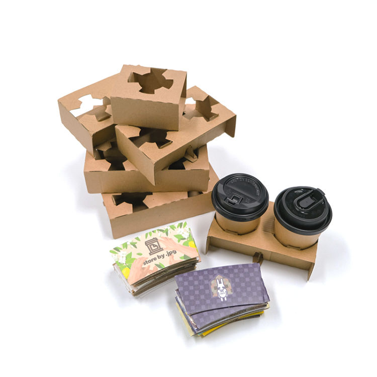 Insulated Smooth Double Wall Hot Cups Custom Logo Printed disposable Packaging Coffee Paper cup