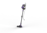 Aspirateur domestique multifonctionnel avec cordon, tube télescopique cyclonique, lumière LED pratique pour le nettoyage des sols, des tapis et des canapés