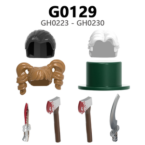 Hot Bán Kinh Dị Chủ Đề Phim M3gan Mary Shaw Coco Trẻ Em Của Chơi Freddy Krueger Jason Scream Killer Mini Xây Dựng Khối Đồ Chơi Trẻ Em - Product Image 4