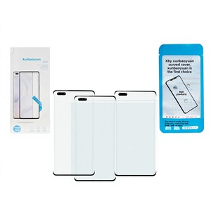 Cristal Curvo con Adhesivo OCA para Mate20 <span class=keywords><strong>Pro</strong></span>, Mate30 <span class=keywords><strong>Pro</strong></span>, P40 <span class=keywords><strong>Pro</strong></span>, Nova7 <span class=keywords><strong>Pro</strong></span> (Modelo 009) - Product Image 1