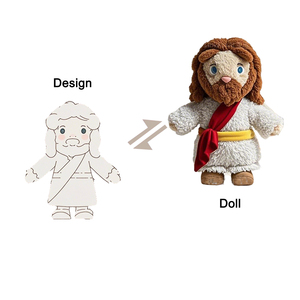 Chất lượng cao OEM tùy chỉnh Thú nhồi bông đồ chơi búp bê linh vật sang trọng tùy chỉnh thực hiện chống sóc đồ chơi sang trọng - Product Image 6