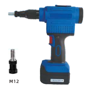 Remachadora de Tuercas de Litio para Fábrica DLM-6612 de Alta Resistencia, Herramienta para Tuercas Remachables de Varios Tipos para Refuerzo Estructural - Product Image 4