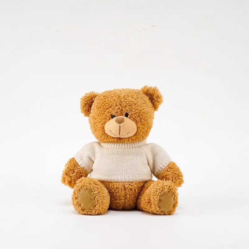 Yumuşak Kawaii sevimli Plushie Animal che hayvan bebek kazak Hoodie giysileri dolgu oyuncak ayı peluş oyuncak