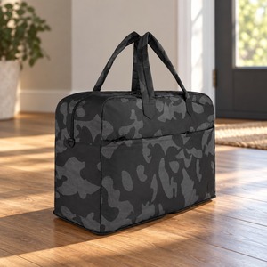 Sac à bandoulière pliable, multi-compartiments, écologique, en fil recyclé, pour les voyages d'affaires, sacs de cabine pour femmes - Product Image 1