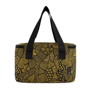 African Ethnic Tribal Pattern Insulated <b>Mini</b> <b>Cooler</b> Bag Portable Custom Print 6-Pack Small Lunch <b>Cooler</b> Bag for Lunch - Product Image 5
