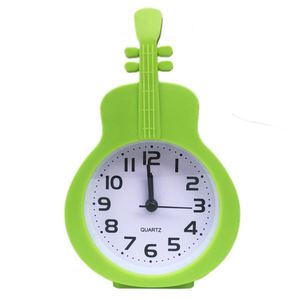 Hot Selling Korean Style Creative Guitar Shaped Children Student Alarm Clock - Product Image 2