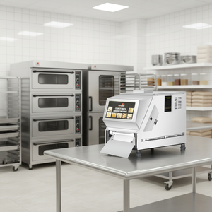 Prensadora semiautomática Roti 1000 piezas por hora 7 pulgadas (tipo placa antiadherente) - Product Image 2