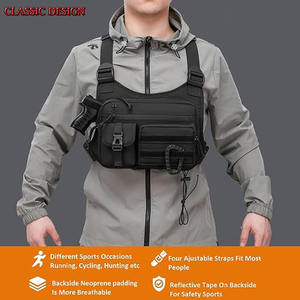 Muestra Gratuita 2025 Bolsos de Pecho para Hombre, Multifuncionales, Personalizados, Tácticos para Exteriores, con Cierre Antirrobo, Impermeables - Product Image 6