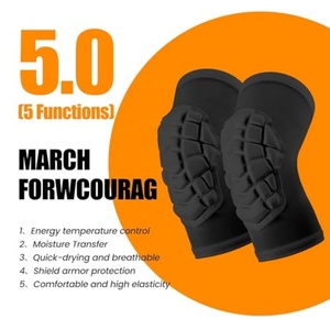 Rodilleras Unisex de Neopreno con Esponja Engrosada, Transpirables <span class=keywords><strong>y</strong></span> Portátiles, para Deportes, Trabajos de Construcción, Fitness <span class=keywords><strong>y</strong></span> Baloncesto - Product Image 4