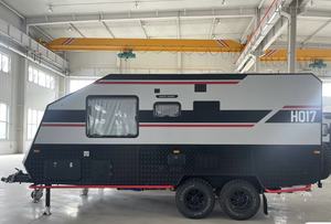 Estándar australiano Off-Road Hardtop Aluminio RV caravana Remolque Camión Remolque Caravana Remolque Camping Vehículo Remolque de viaje. - Product Image 4