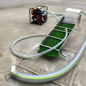 निर्माता सोने खनन पृथक्करण स्लाइस बॉक्स पोर्टेबल लुशीस बॉक्स पोर्टेबल सल्लुशीस इंजन पंप गोल्ड वॉशिंग मशीन - Product Image 6