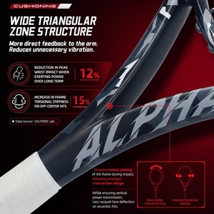 Raqueta de Tenis Profesional de Fibra de Carbono de Alto Rendimiento, Proveedor de <span class=keywords><strong>Raquetas</strong></span> de Tenis <span class=keywords><strong>Wilson</strong></span> Babolat Yonex para Torneos - Product Image 3
