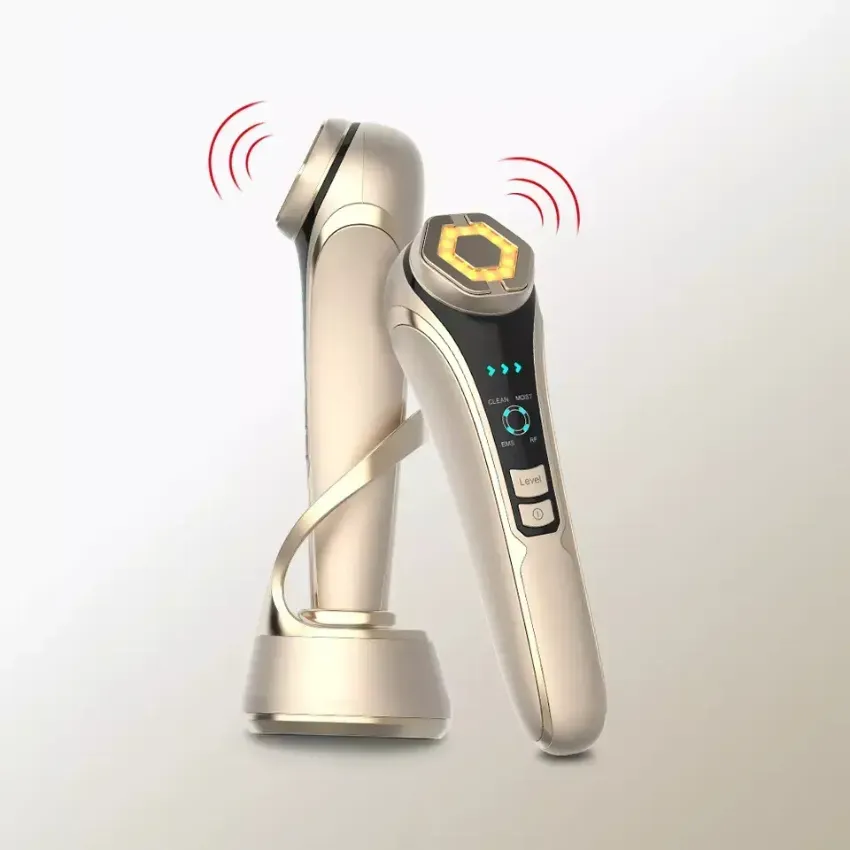 Nuovi arrivi Beauty Device EMS RF Home Use face Beauty strument Lifting facciale massaggiatore